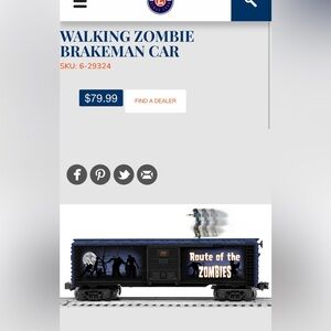 Selling for friend.  Unboxed, unused Lionel boxcar